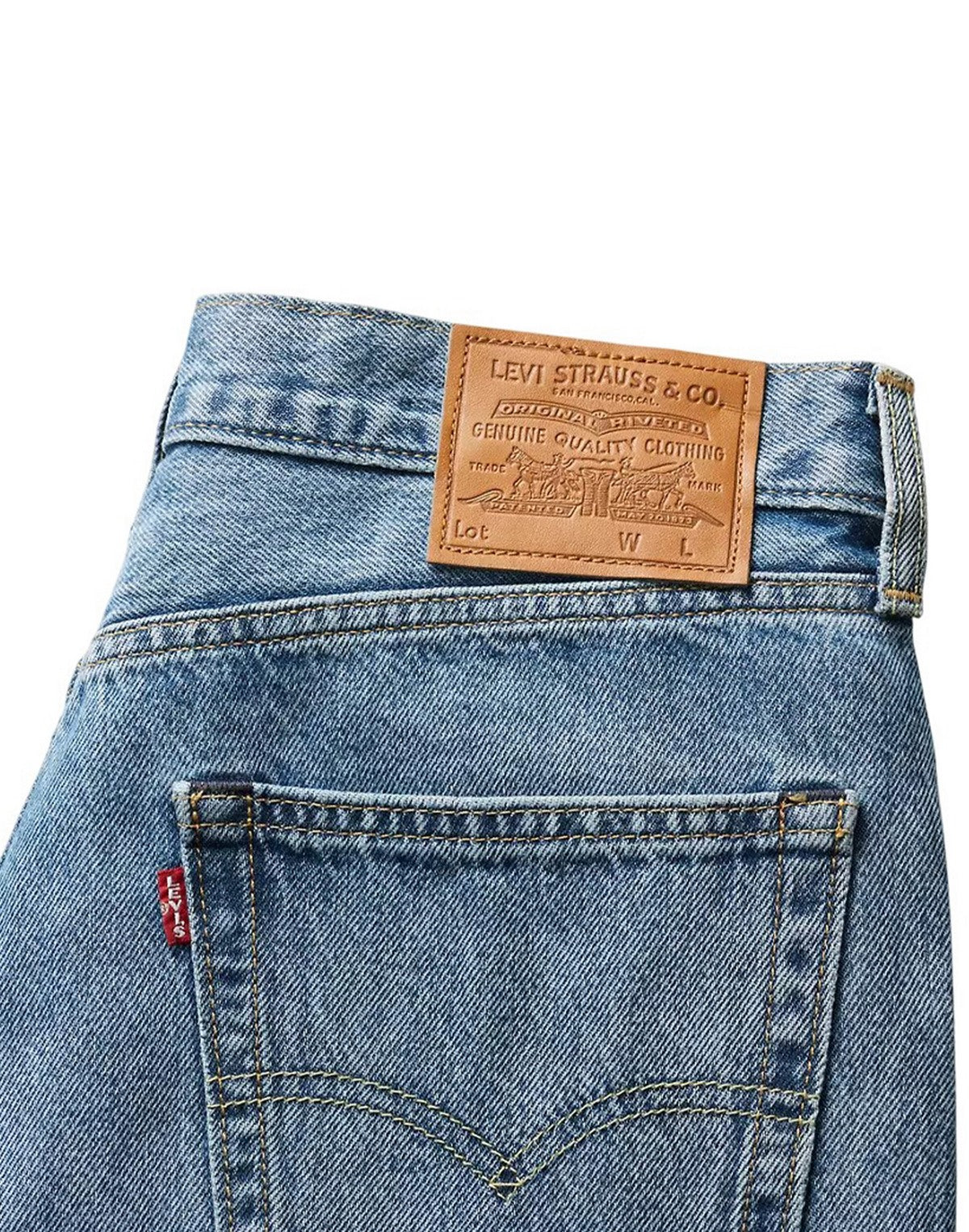 "Levi's SHORTS BAGGY "478" Blu"