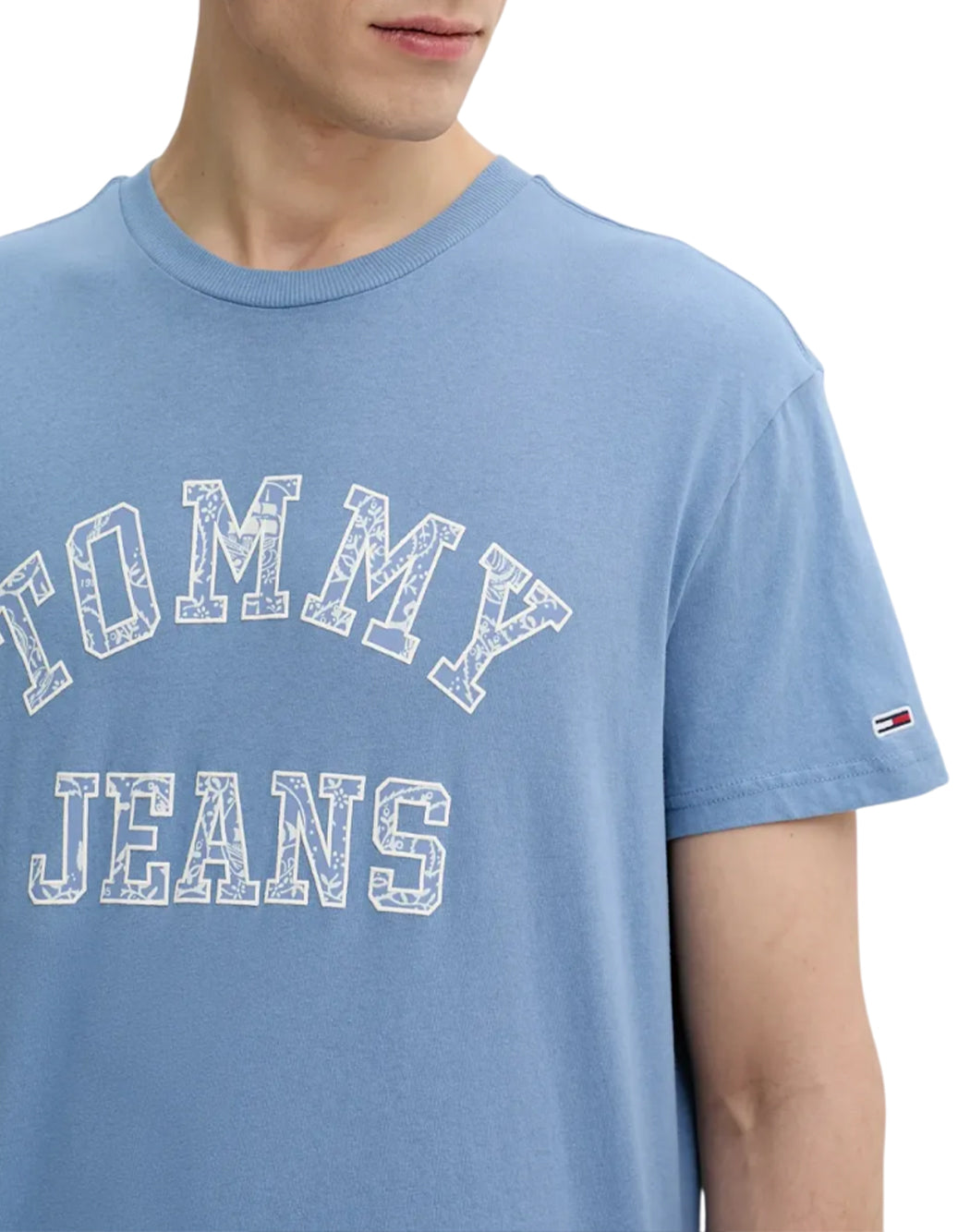 Tommy Hilfiger Jeans T SHIRT CON LOGO Blu