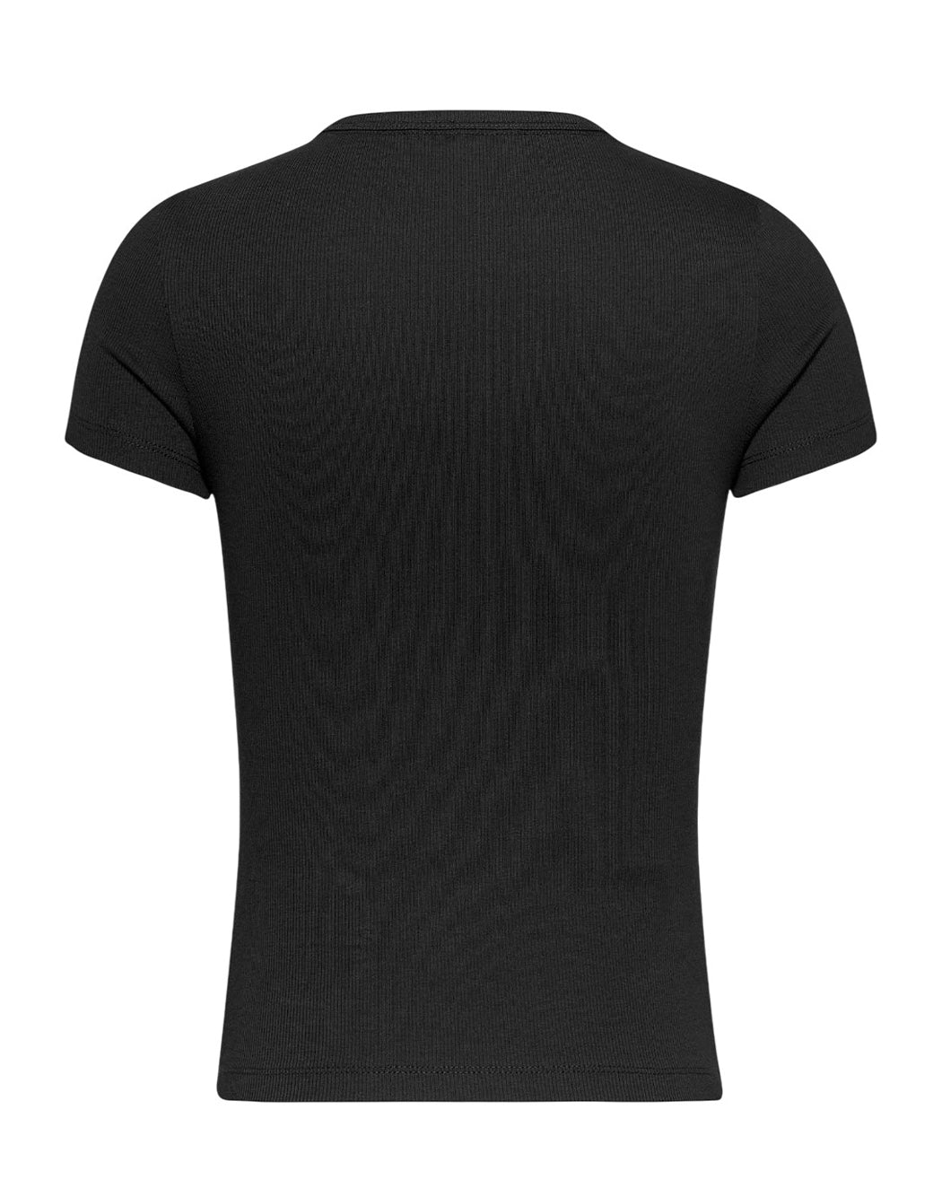 Tommy Hilfiger Jeans T-SHIRT SLIM BADGE Nero