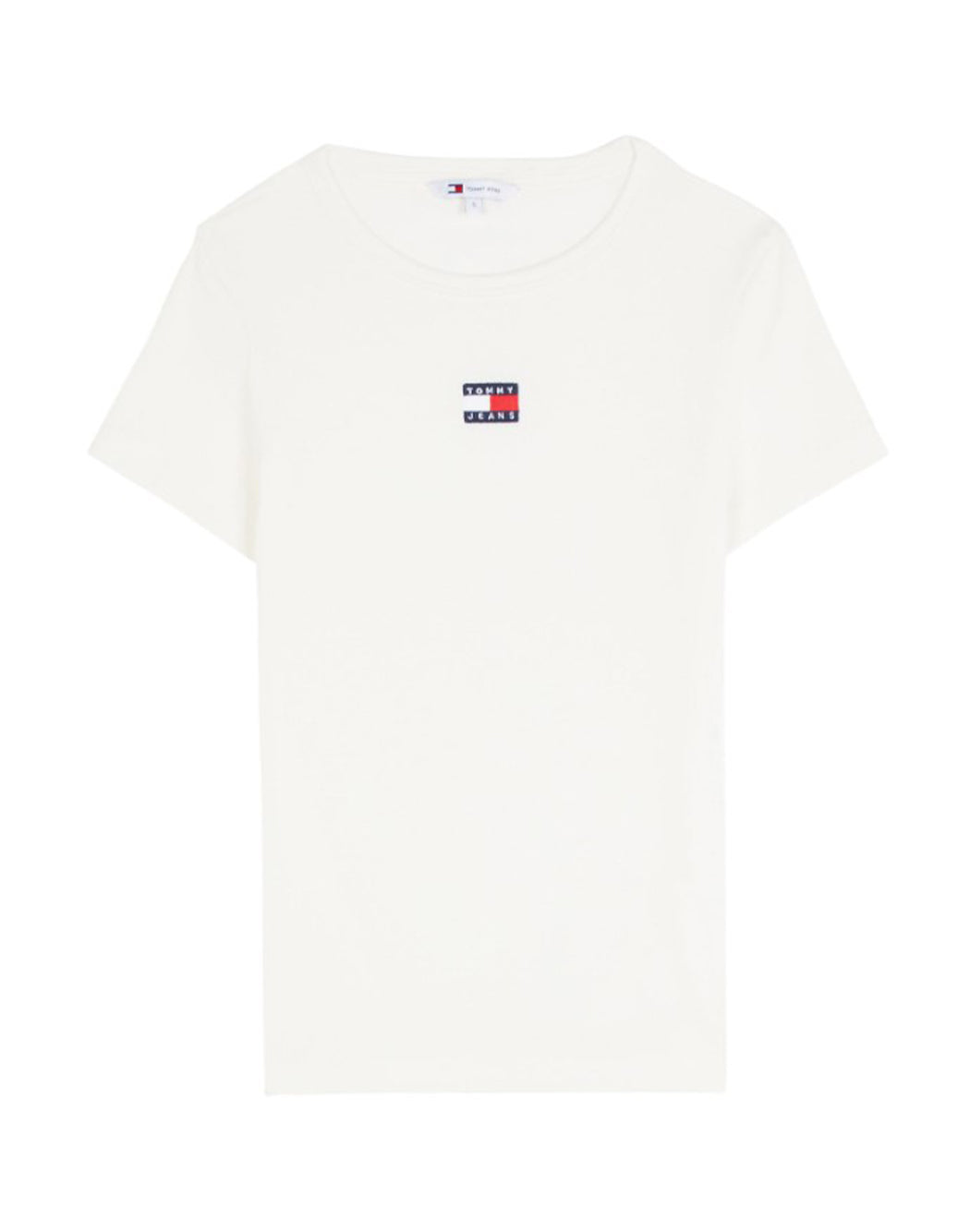 Tommy Hilfiger Jeans T-SHIRT SLIM FIT A COSTE Neutro