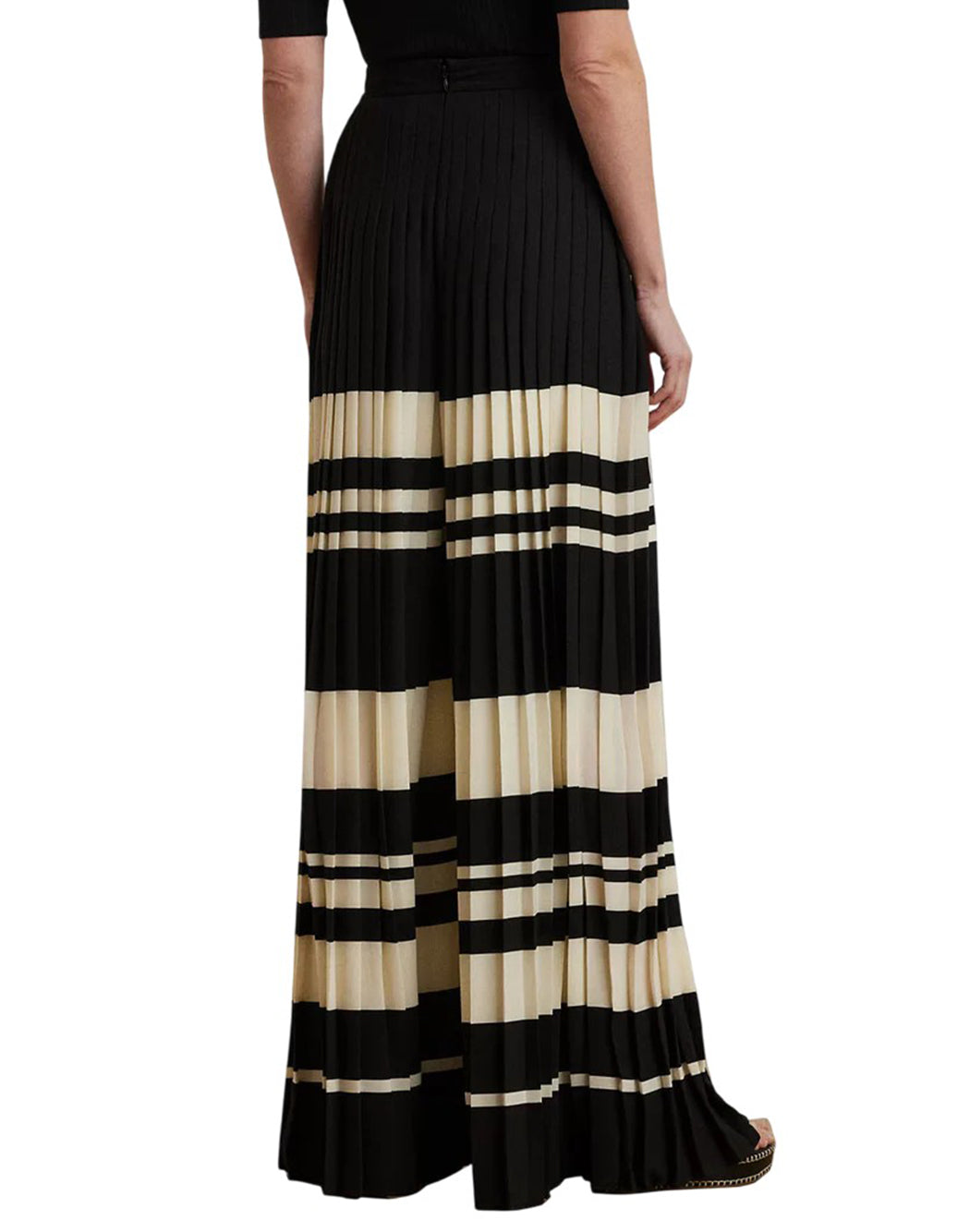 Lauren Ralph Lauren PANTALONI A GAMBA LARGA Neutro