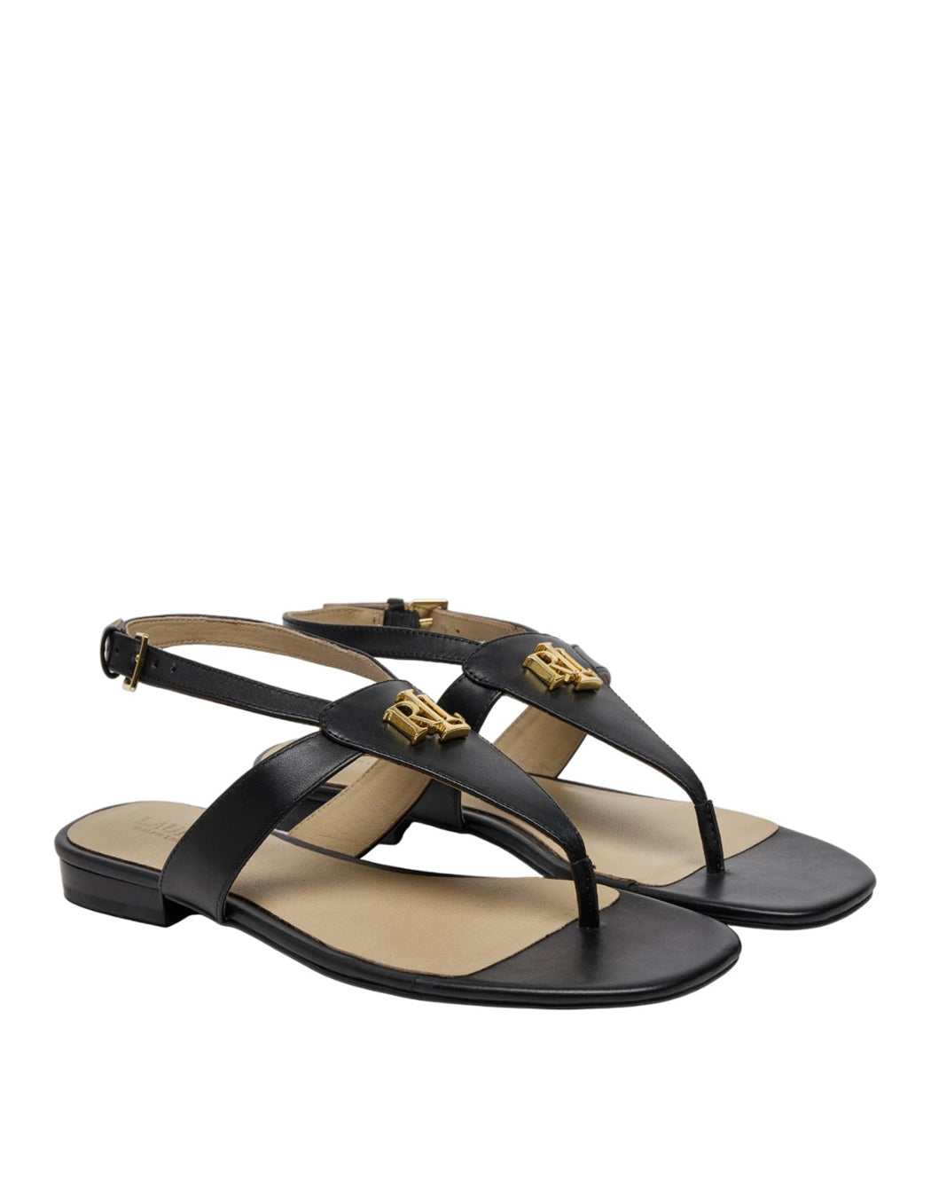 "Lauren Ralph Lauren SANDALI "EVERLEY" Nero"