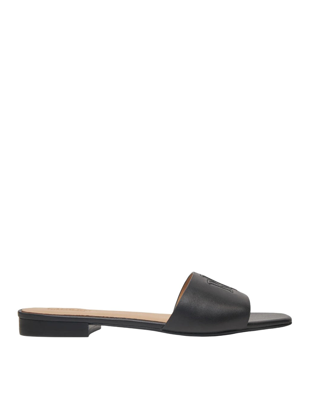 "Lauren Ralph Lauren SANDALI "EVERLEY SLD SLIDE" Nero"