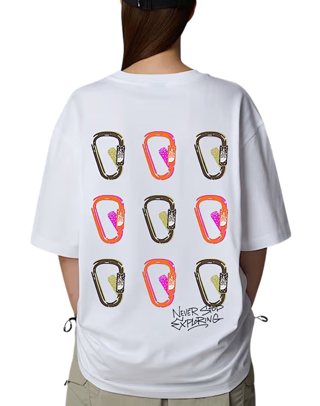 The North Face T-SHIRT NSE Bianco