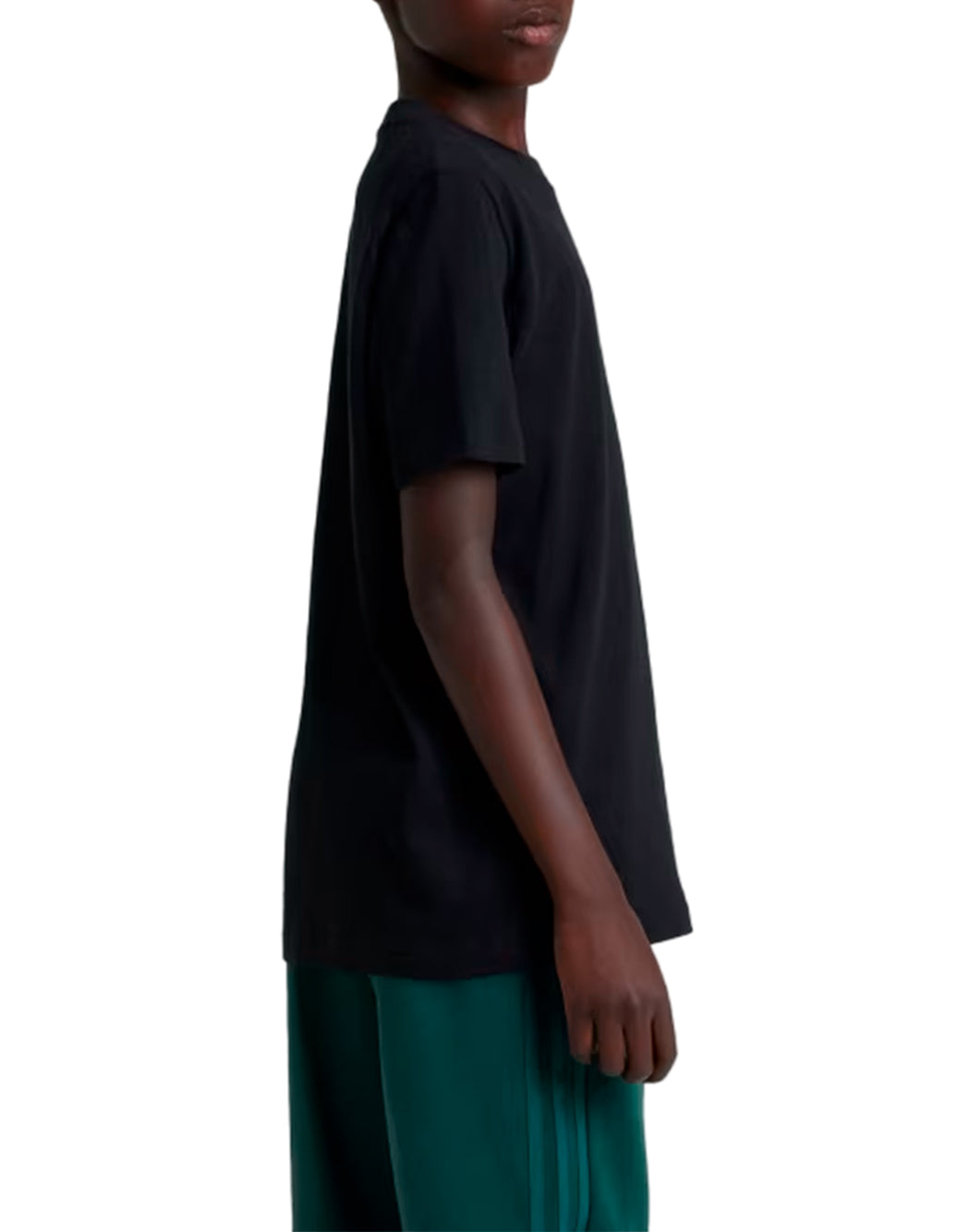 Adidas T-SHIRT WITH MINI LOGO Black