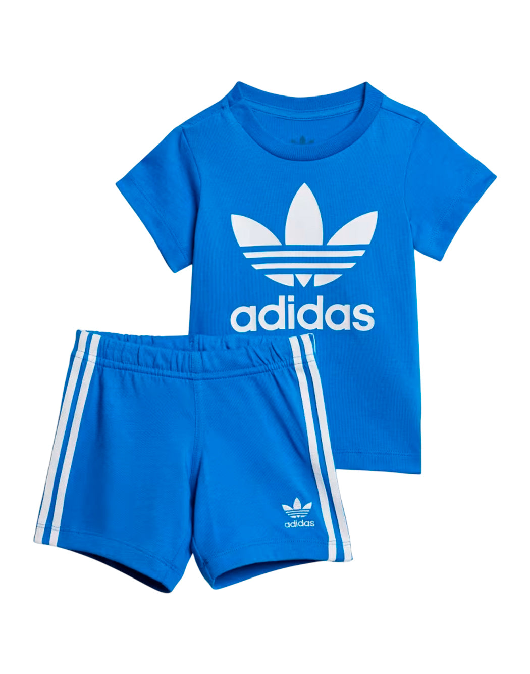 Adidas SET AUS SHORTS UND T-SHIRT Blau