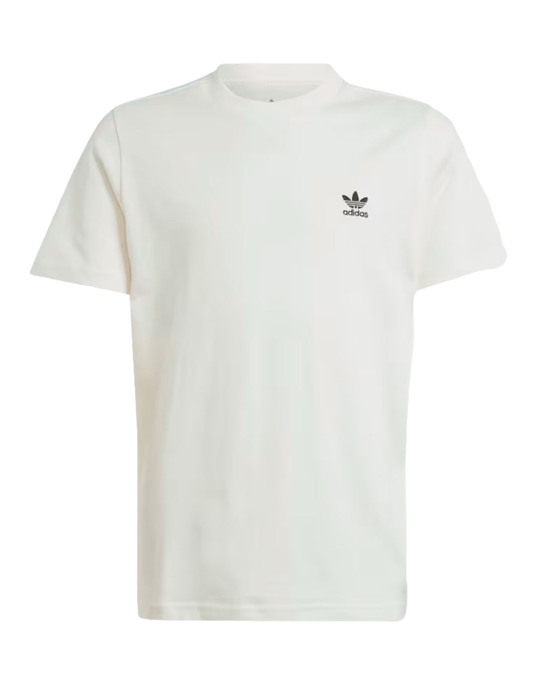 Adidas T-SHIRT CON LOGO TREFOIL Bianco