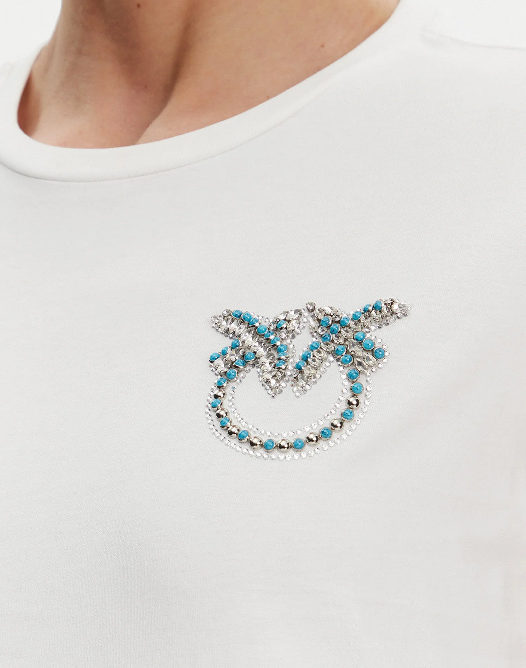 "Pinko T-SHIRT "NAMBRONE" Bianco"