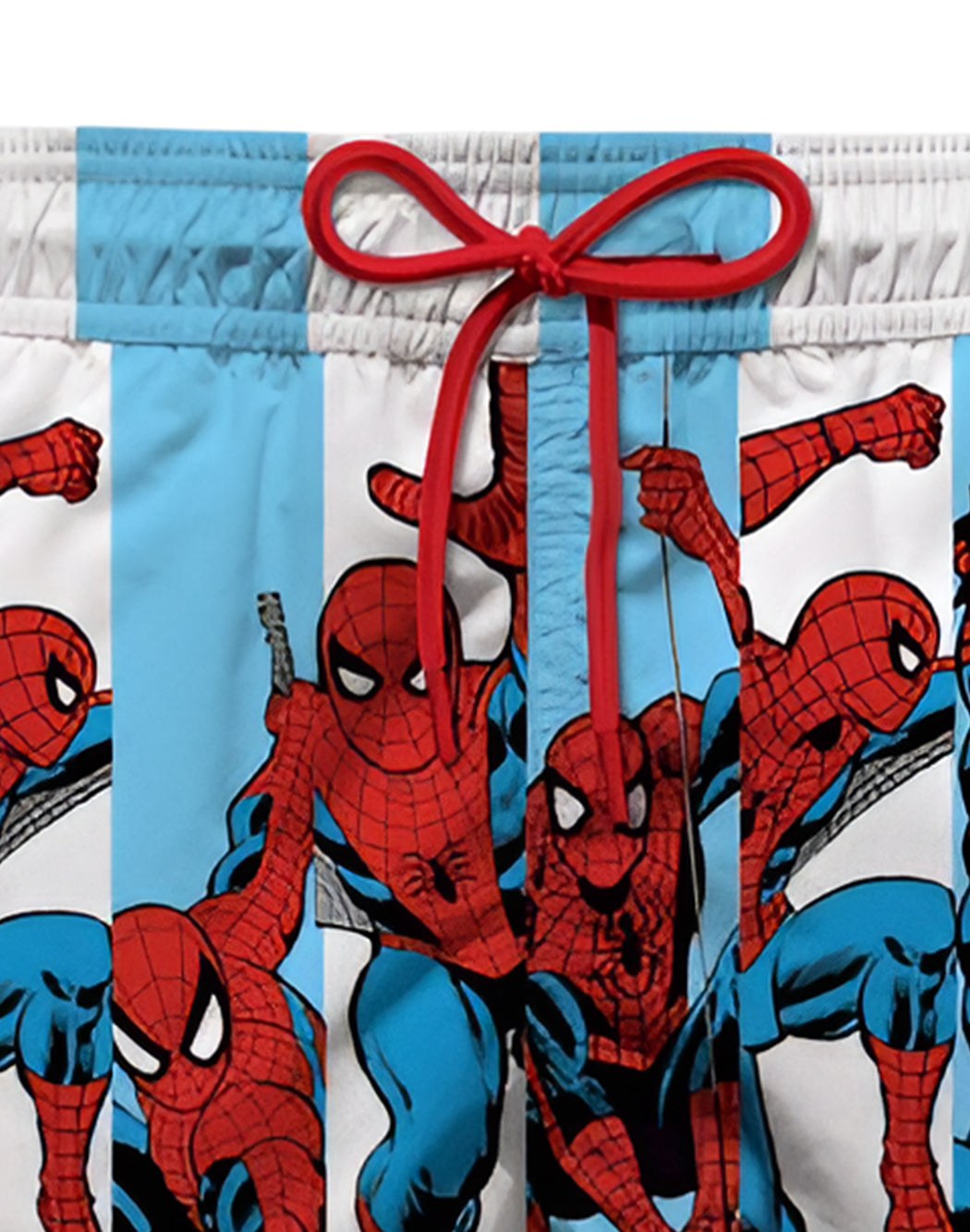 Mc2 Saint Barth SHORTS MARE CON STAMPA SPIDERMAN Multicolor