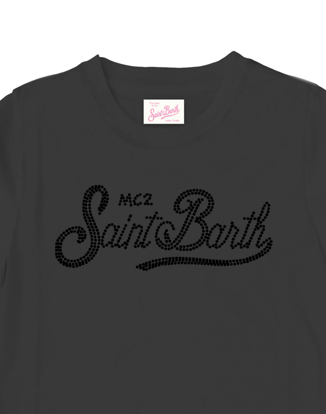 Mc2 Saint Barth T-SHIRT BASIC CON LOGO Nero