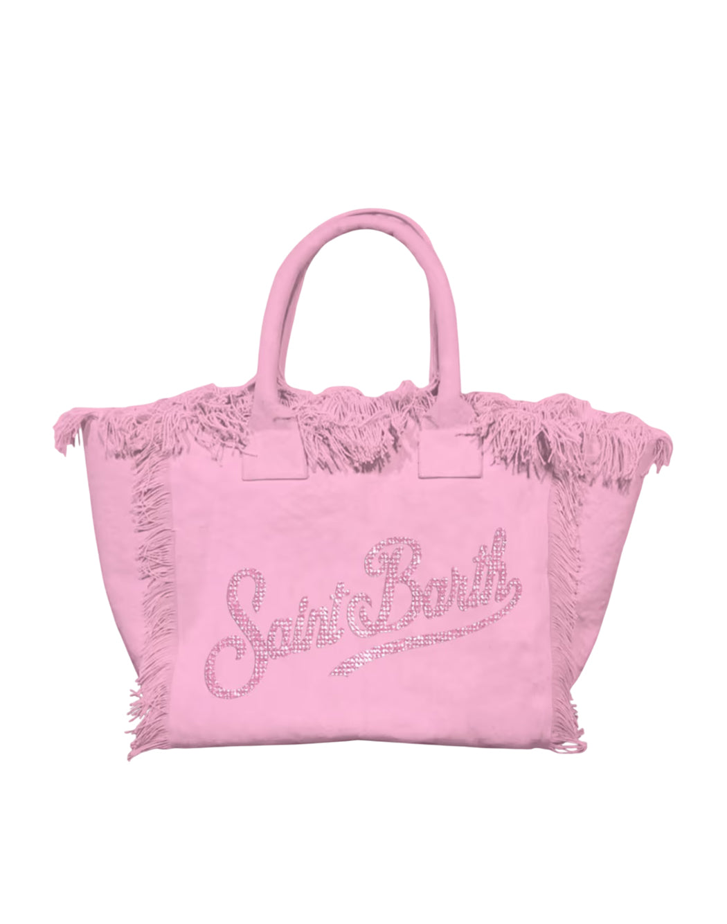 „Mc2 Saint Barth „COLETTE“ TASCHE MIT STRASS Rosa“