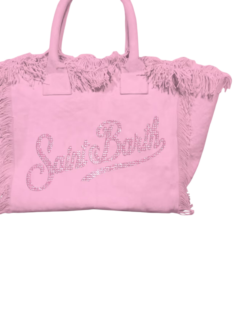 „Mc2 Saint Barth „COLETTE“ TASCHE MIT STRASS Rosa“