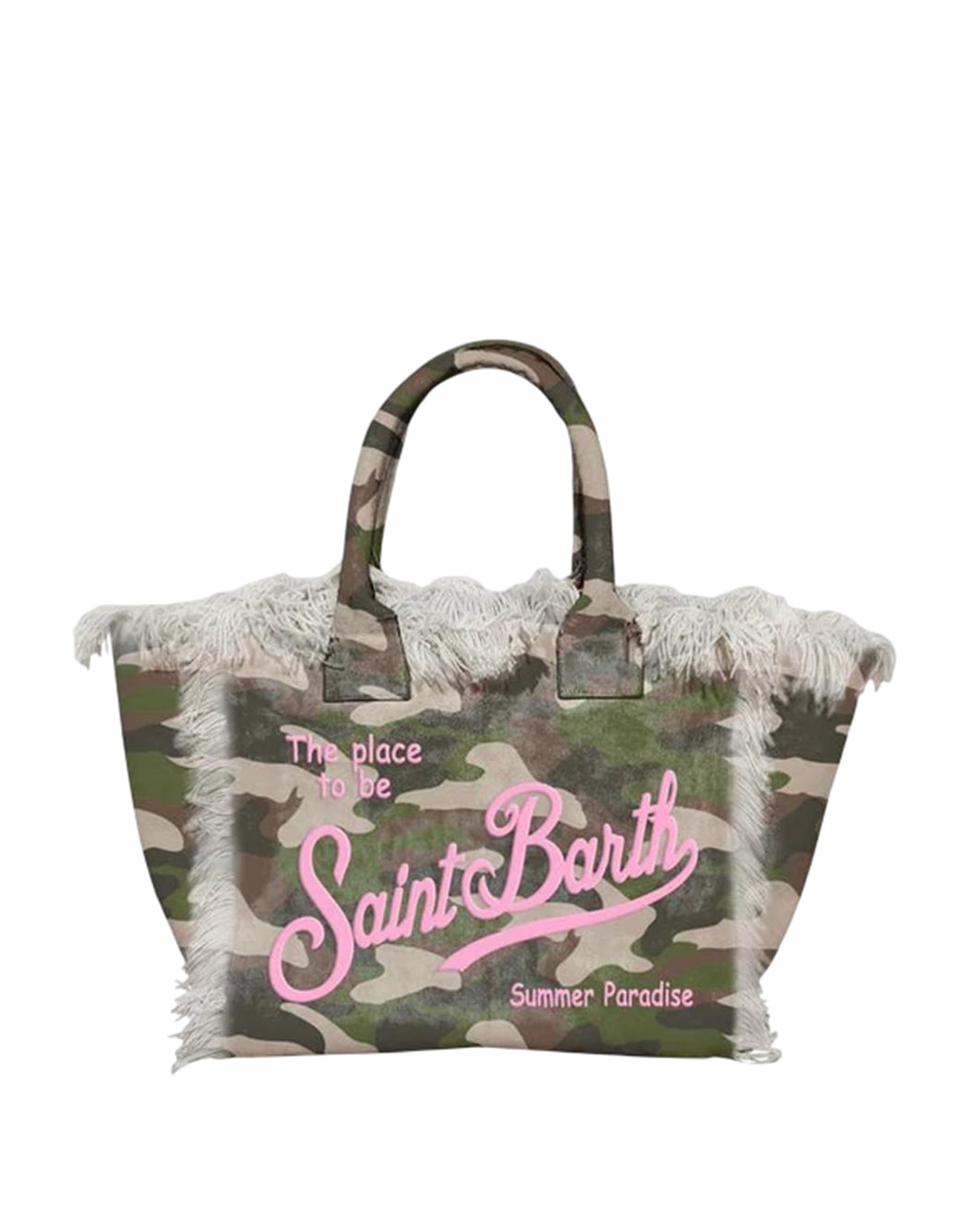 "Mc2 Saint Barth BORSA "COLETTE" MIMETICA Verde"