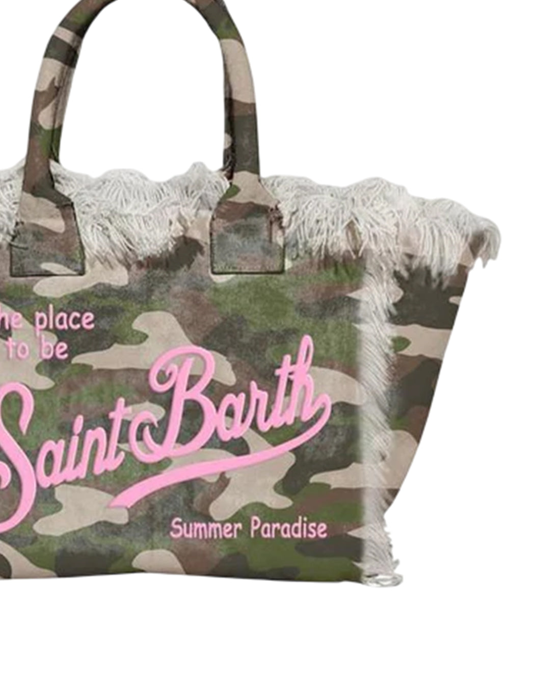"Mc2 Saint Barth BORSA "COLETTE" MIMETICA Verde"