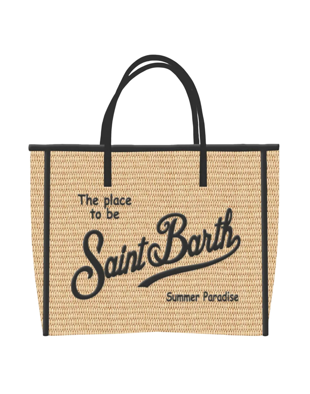 Mc2 Saint Barth BORSA A MANO VIVIAN MID STRAW Neutro
