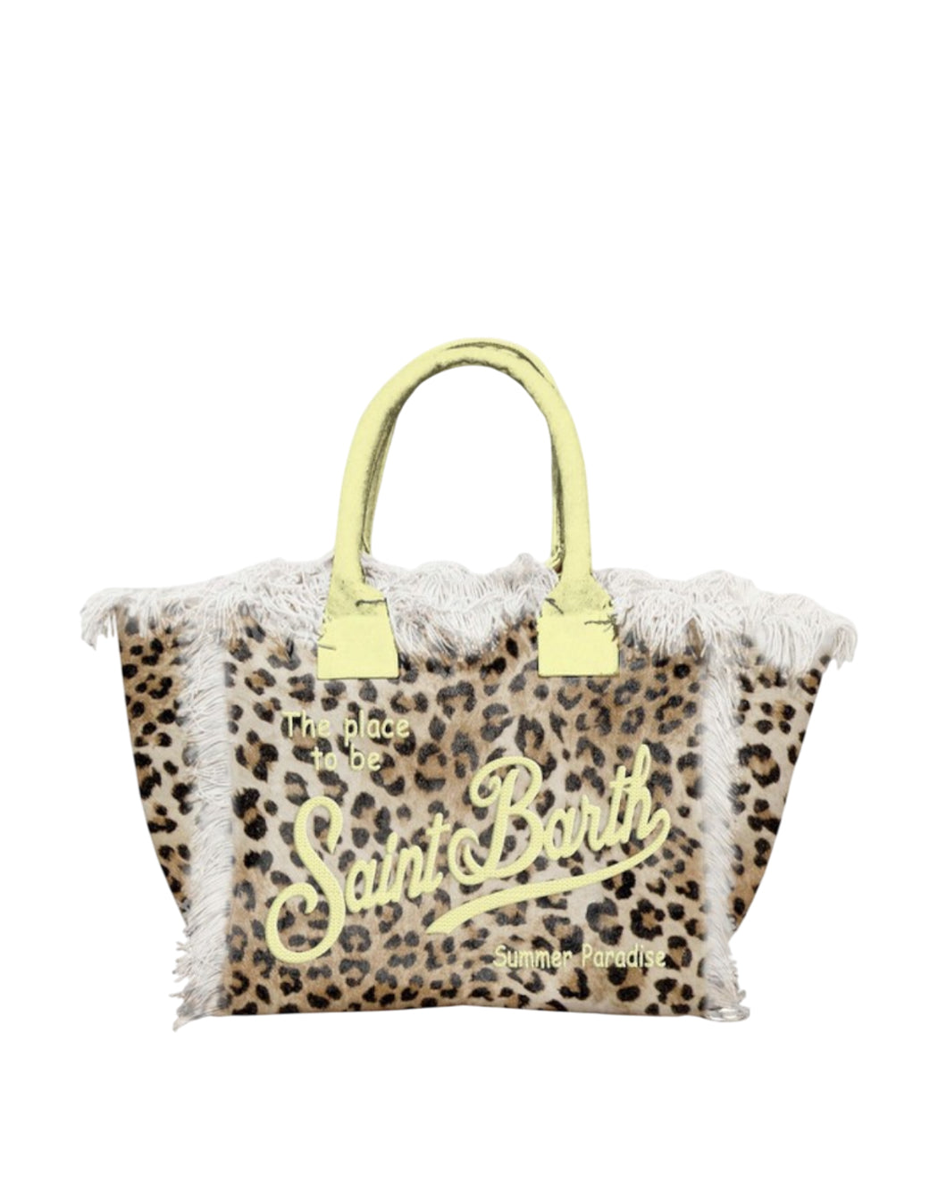 Mc2 Saint Barth BORSA COLETTE LEOPARD Neutro