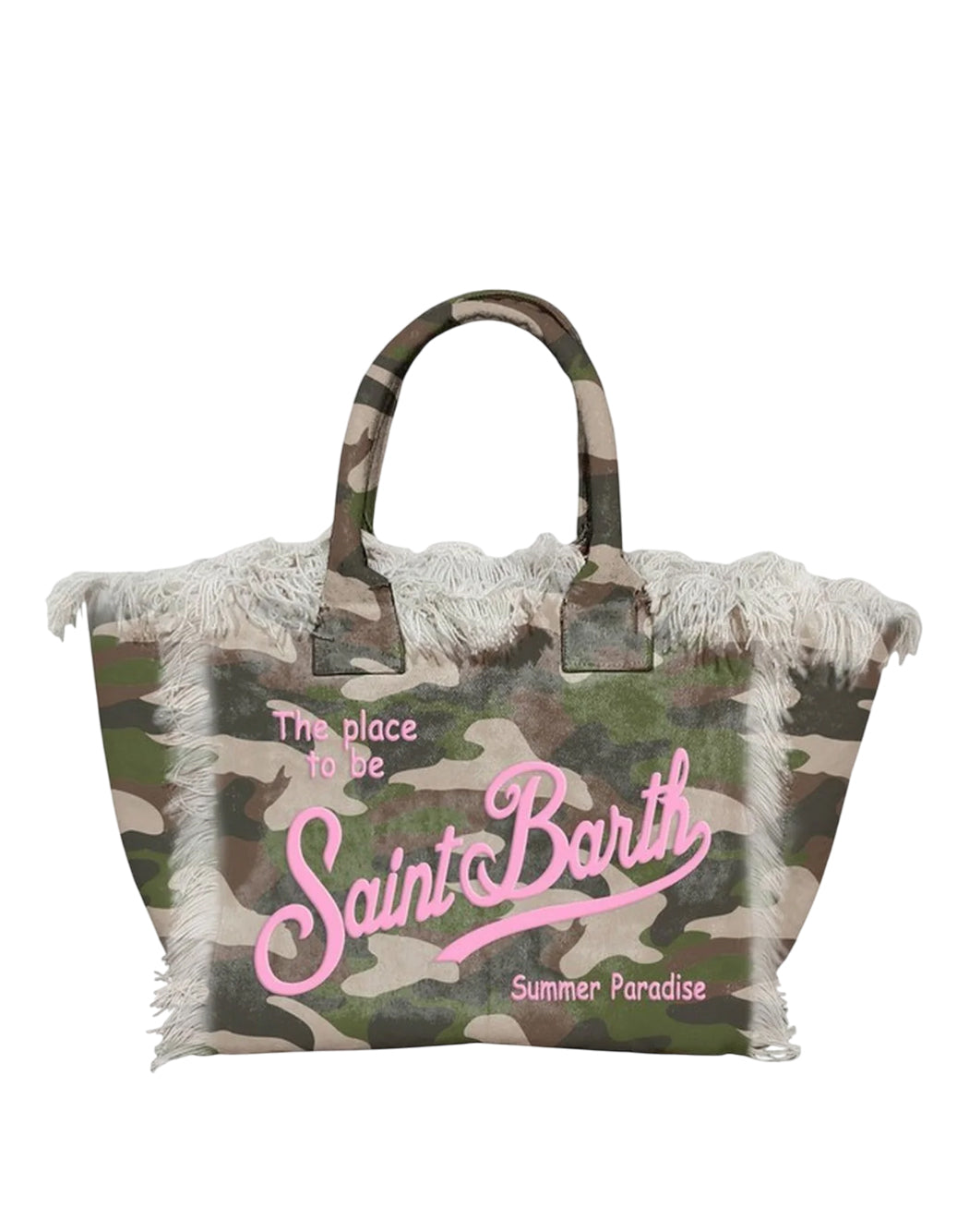 Mc2 Saint Barth CAMOUFLAGE VANITY BAG Grün