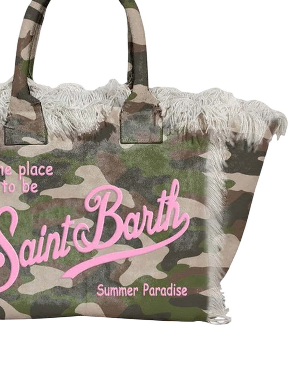 Mc2 Saint Barth CAMOUFLAGE VANITY BAG Grün