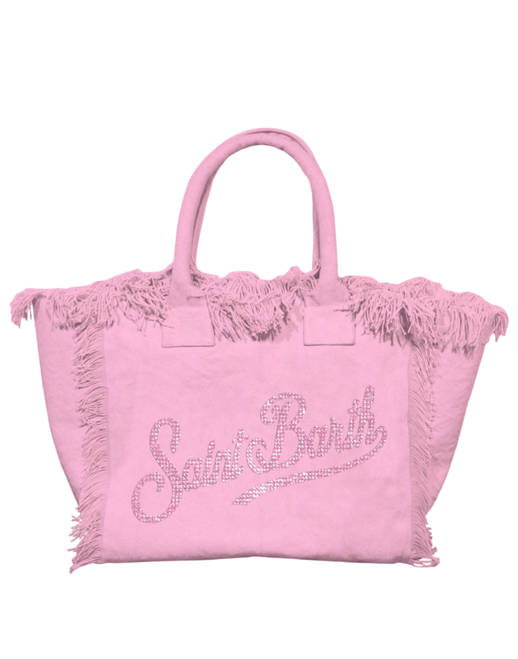 Mc2 Saint Barth BORSA MINI VANITY CON STRASS Rosa