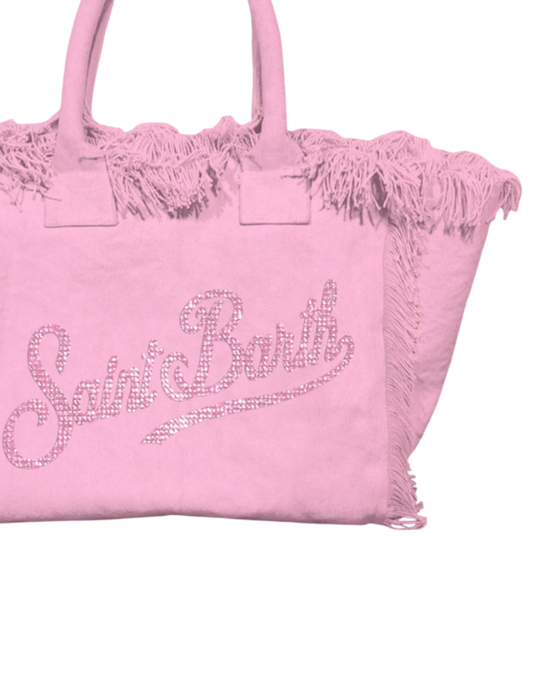 Mc2 Saint Barth BORSA MINI VANITY CON STRASS Rosa