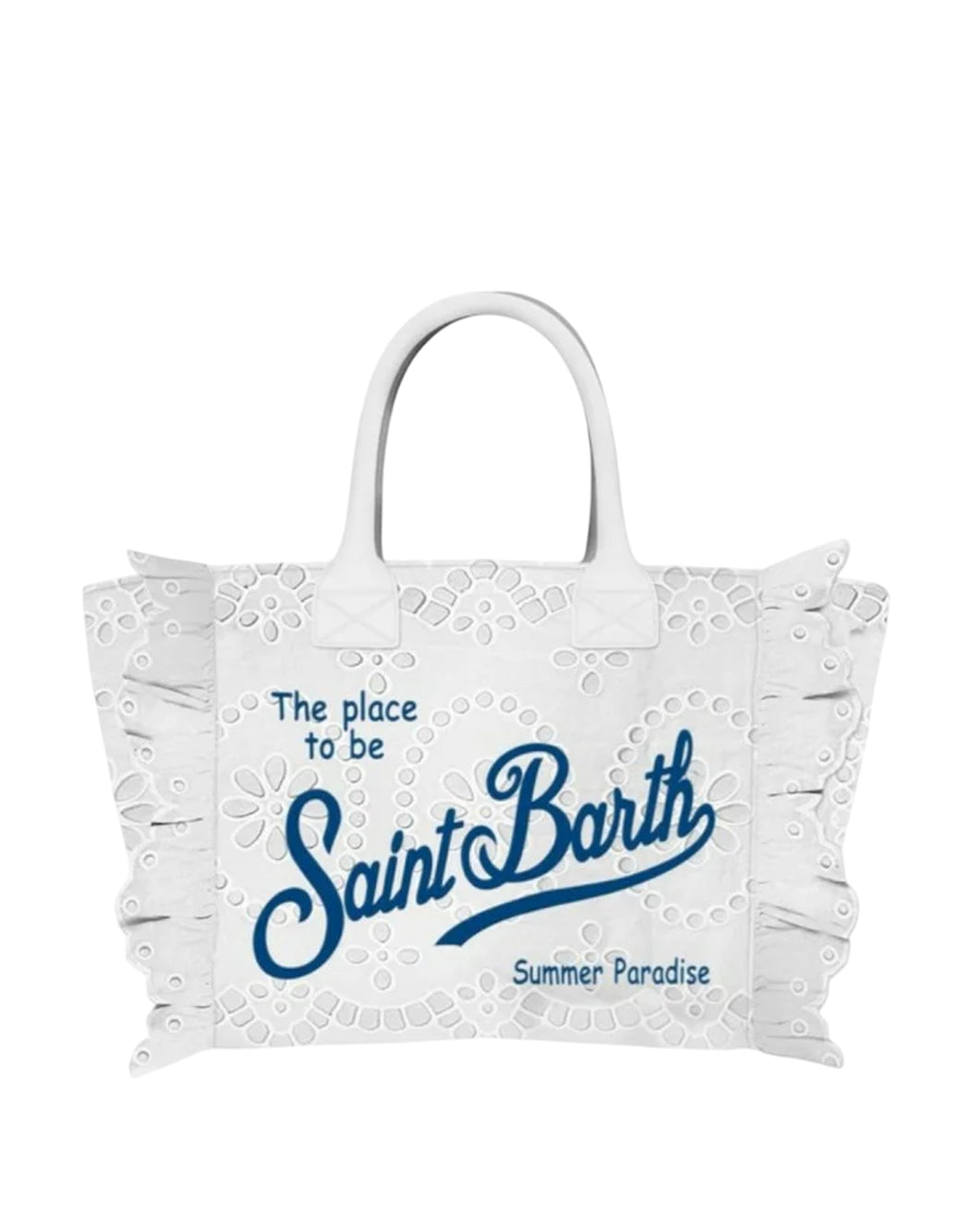 Mc2 Saint Barth BORSA COLETTE VOLANT N Bianco