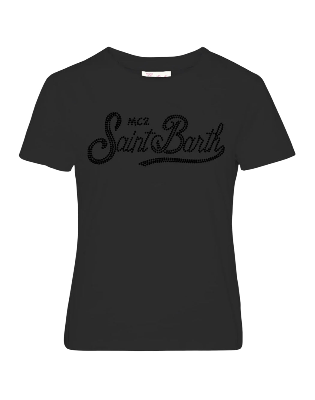 Mc2 Saint Barth T SHIRT EMILIE CON LOGO Nero