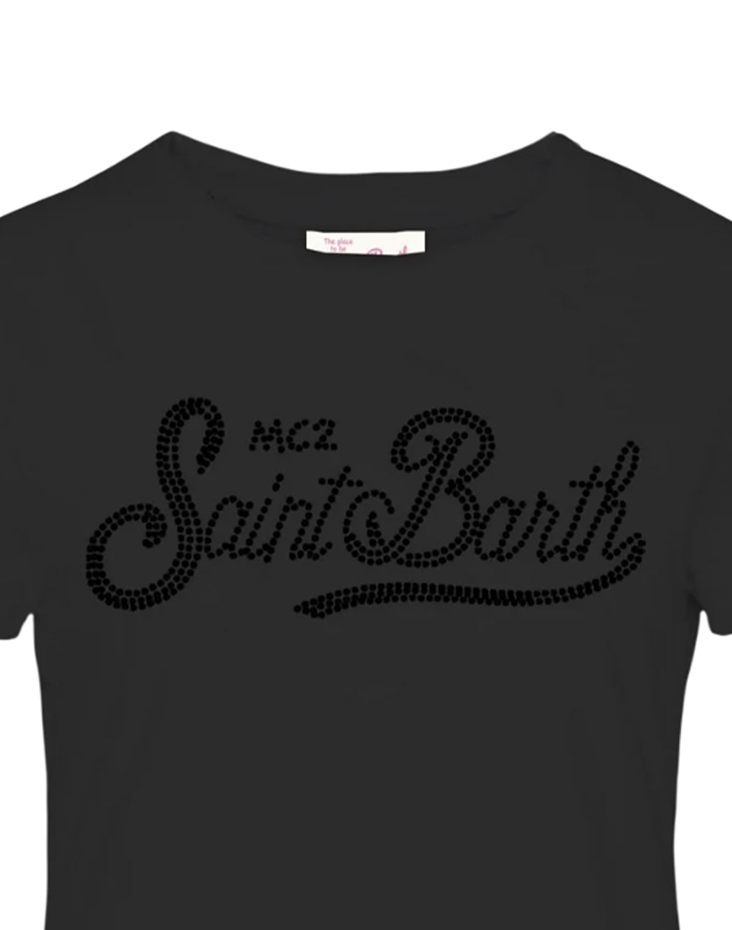 Mc2 Saint Barth T SHIRT EMILIE CON LOGO Nero