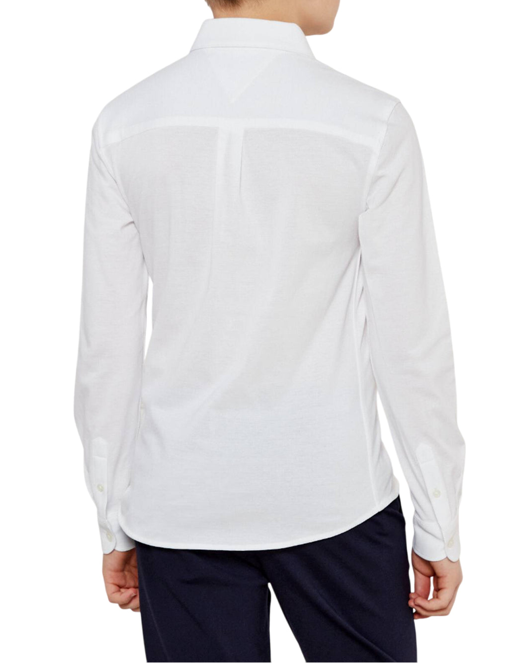 Tommy Hilfiger CAMICIA CON LOGO Bianco