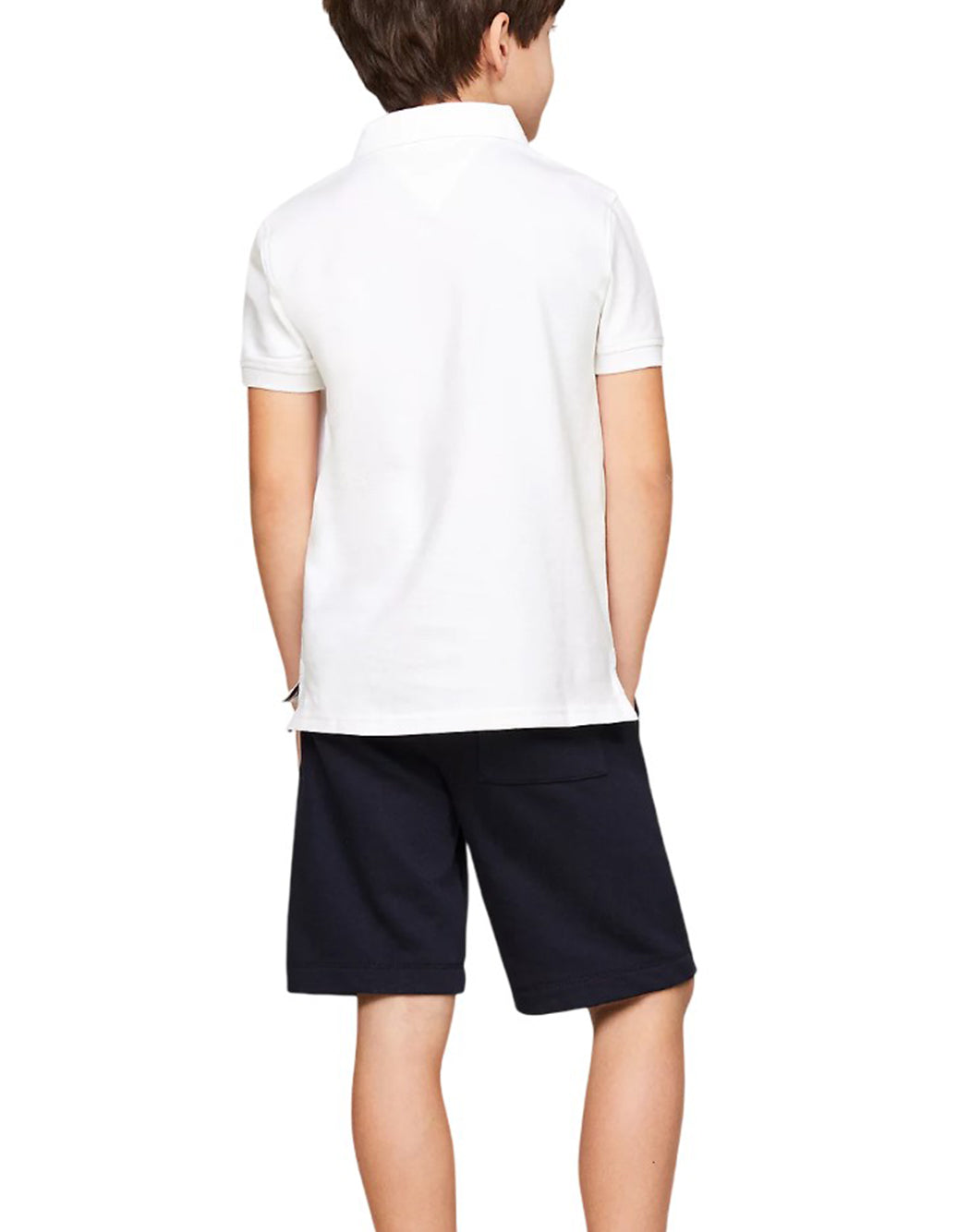 Tommy Hilfiger POLO CON RICAMO LOGO Bianco