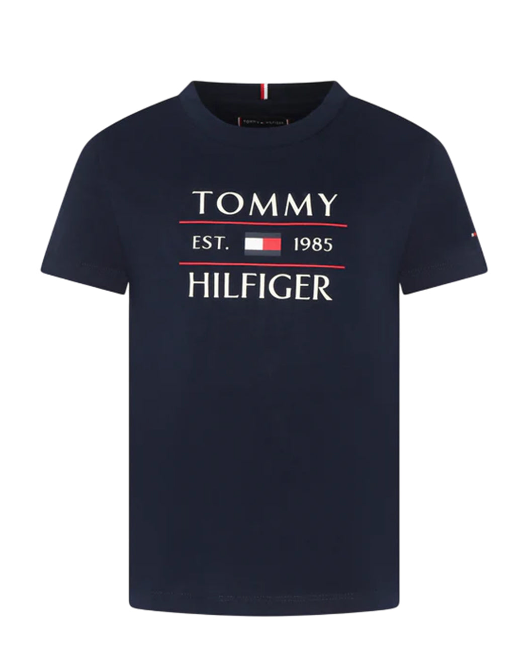 Tommy Hilfiger T SHIRT CON LOGO Blu