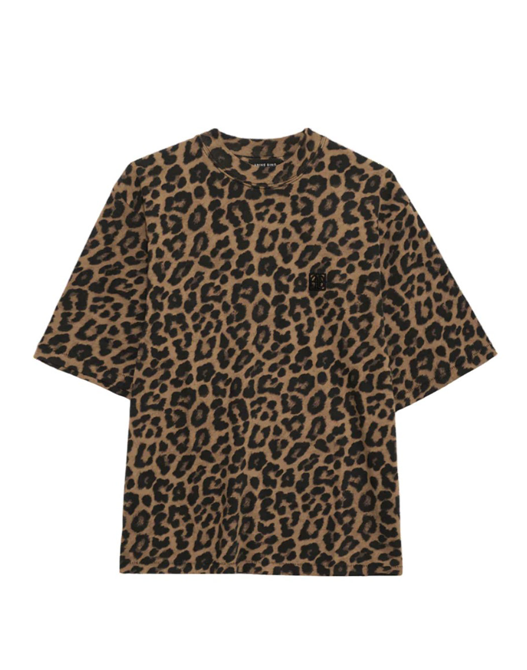 Anine Bing T SHIRT AVI TEE Marrone