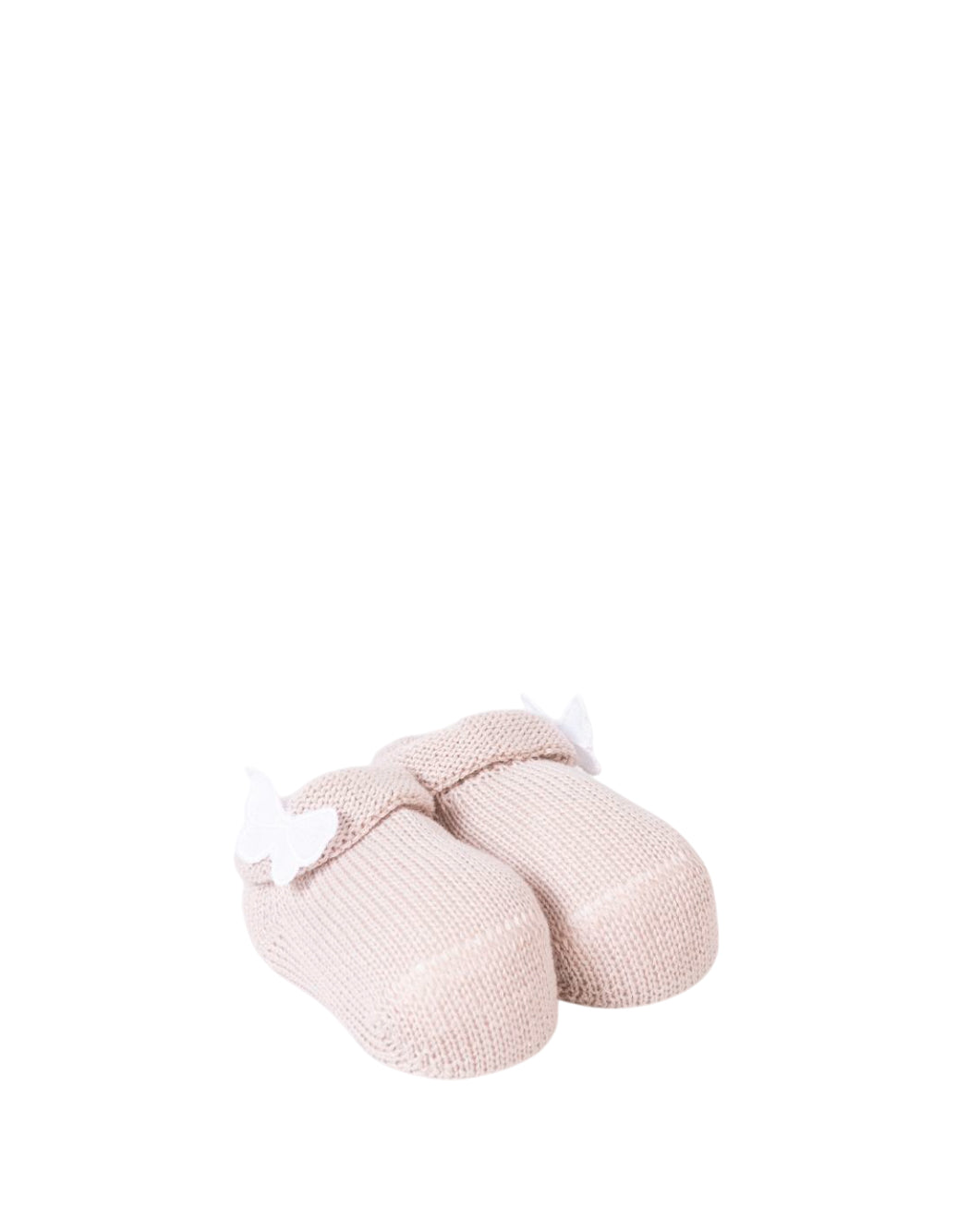 Baby Lord SCARPINE IN MAGLIA CON FARFALLA Neutro