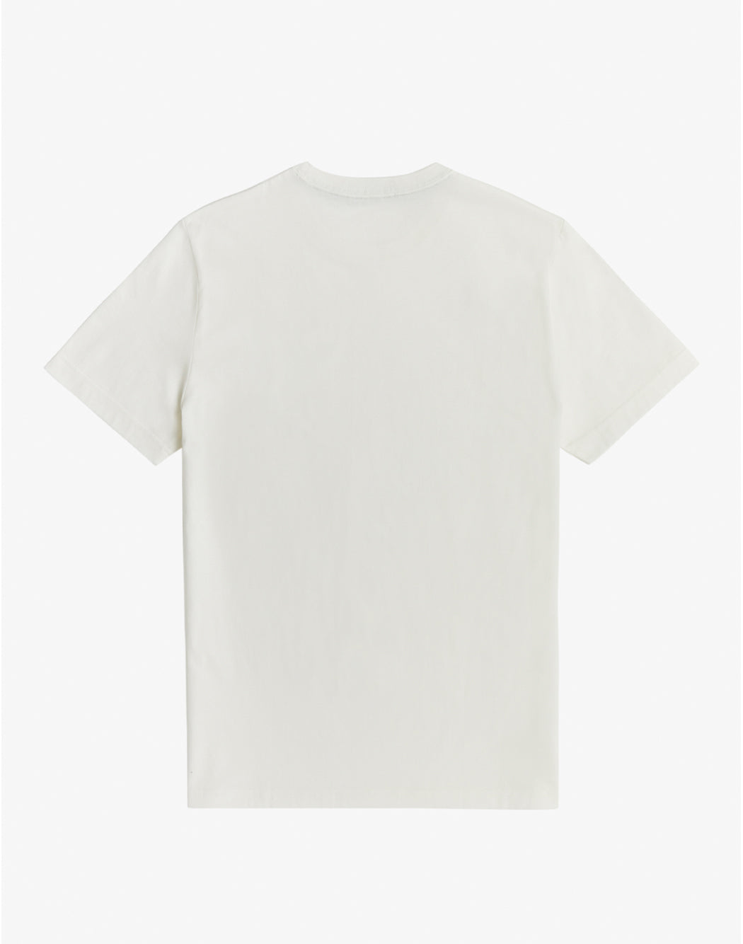Fred Perry T SHIRT CON LOGO RICAMATO Bianco