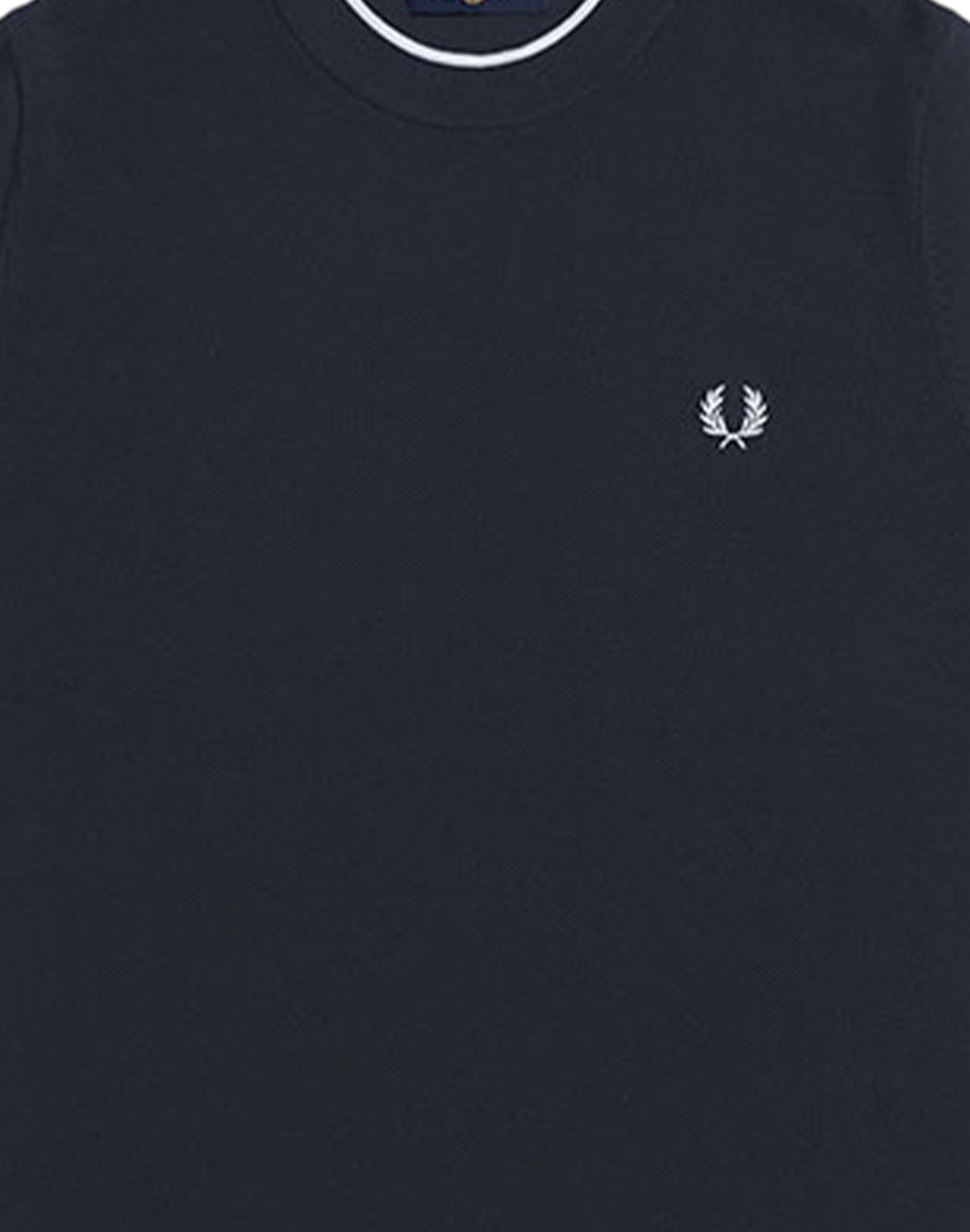 Fred Perry T SHIRT IN MAGLIA CON LOGO Blu