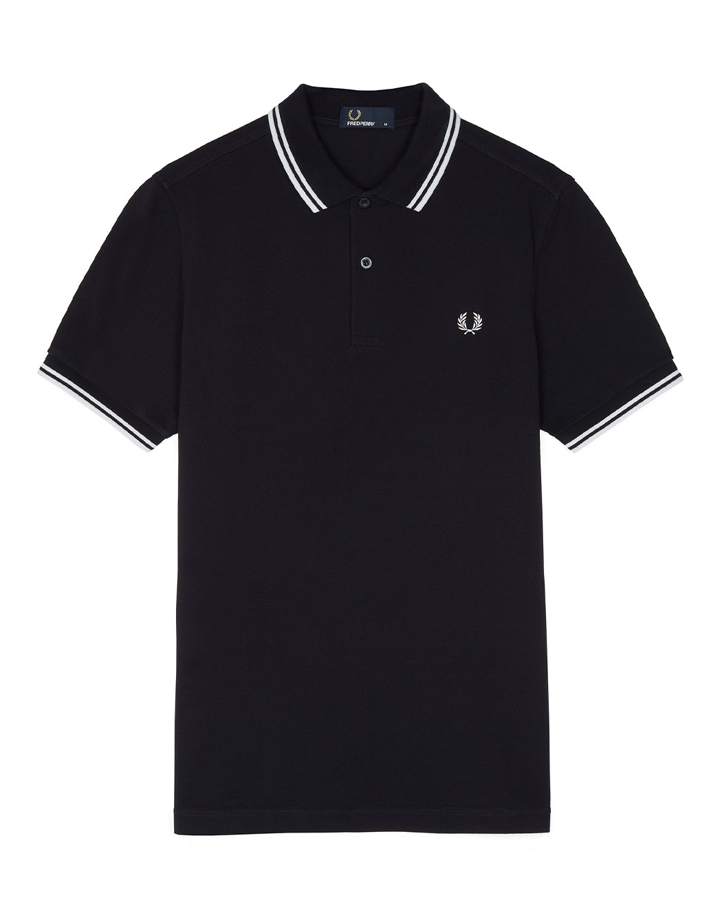 Fred Perry POLO CON LOGO RICAMATO Blu