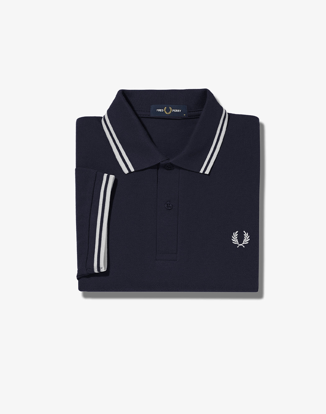 Fred Perry POLO CON LOGO RICAMATO Blu
