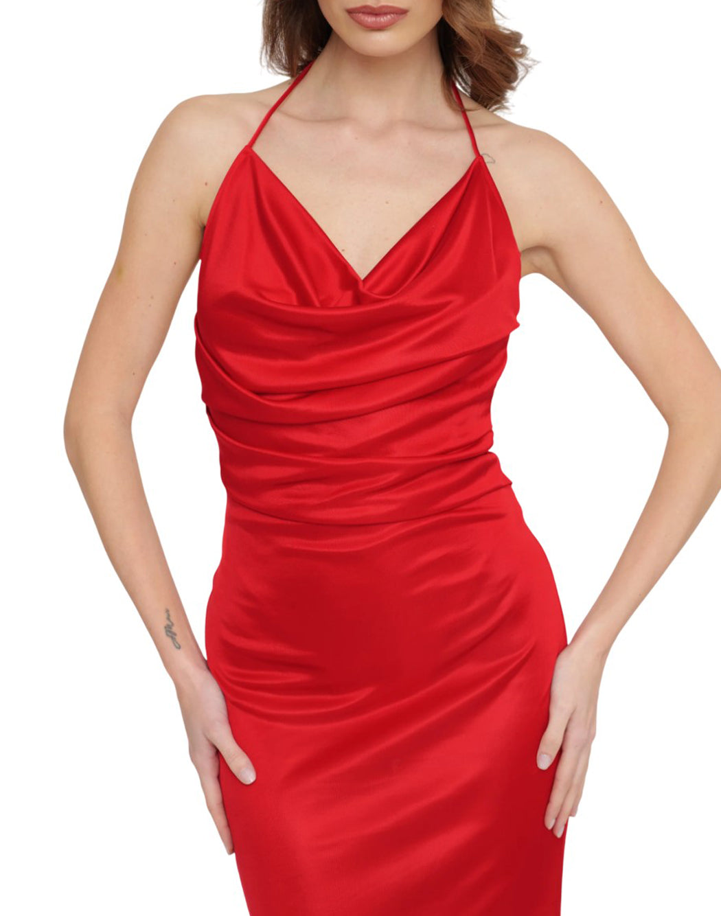 Elisabetta Franchi ABITO RED CARPET Rosso