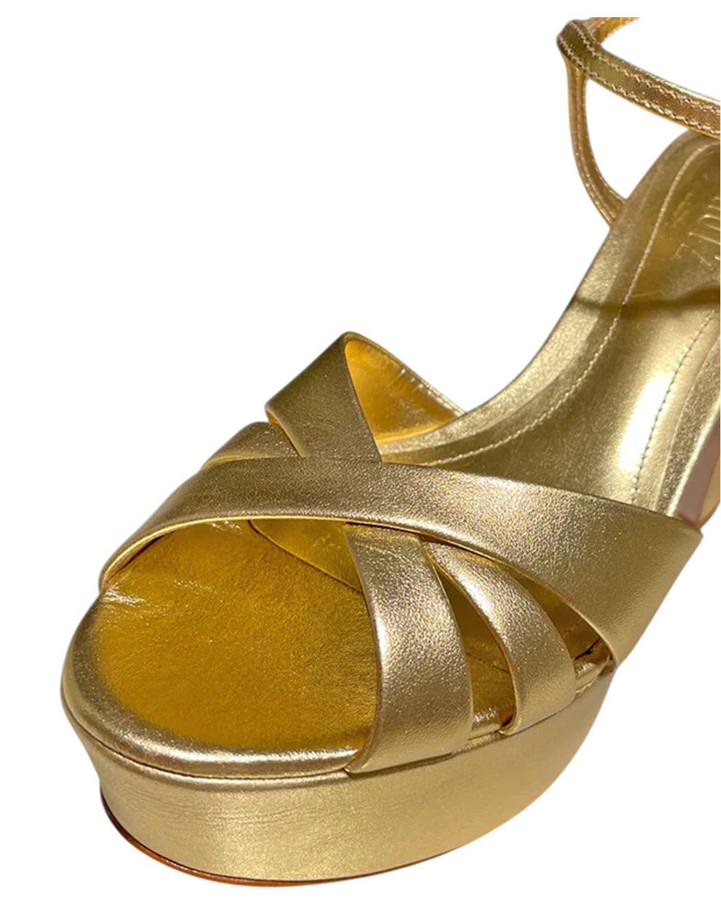 Schutz SANDALO CON TACCO Oro