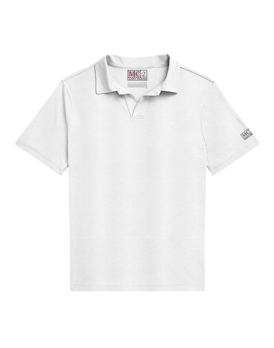 Mc2 Saint Barth POLO CHIMERA BASIC Bianco