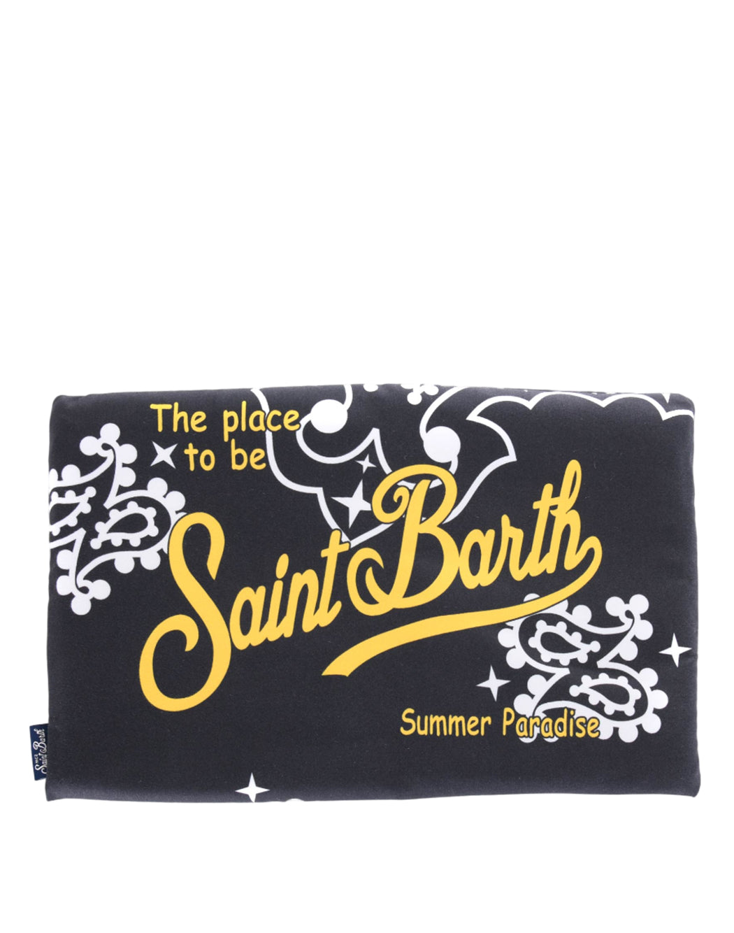 "Mc2 Saint Barth TELO MARE "AIDAN" CON STAMPA BANDANA Blu"