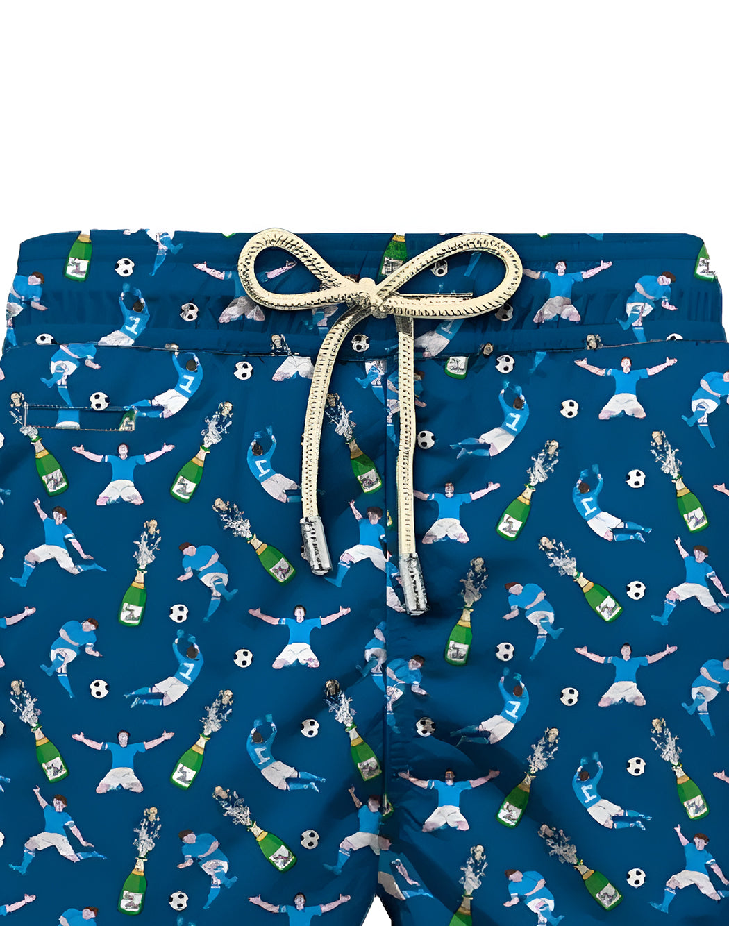 Mc2 Saint Barth SHORTS MARE LIGHTING MICRO FANTASIA Blu