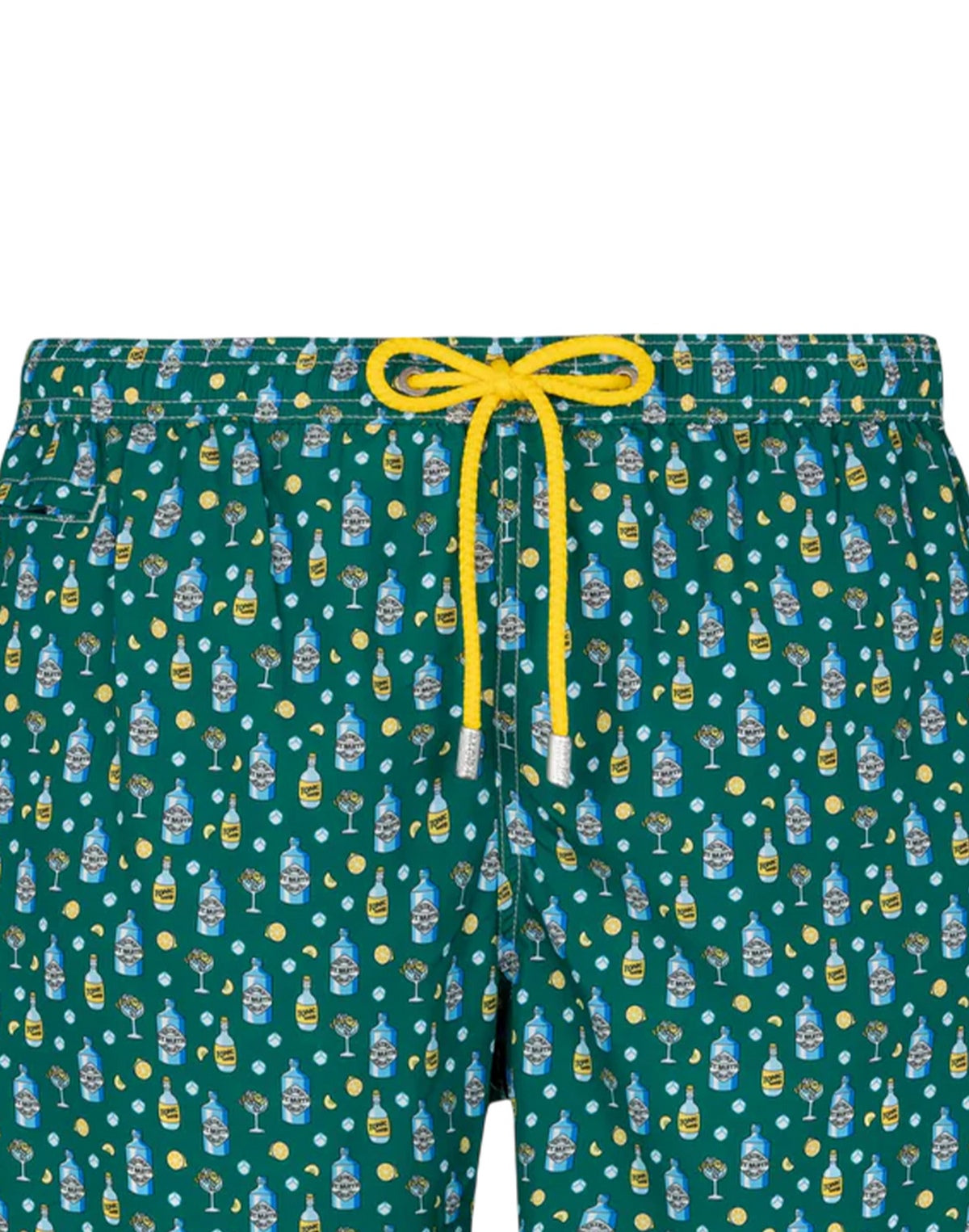 Mc2 Saint Barth SHORTS MARE LIGHTING MICRO FANTASIA Verde