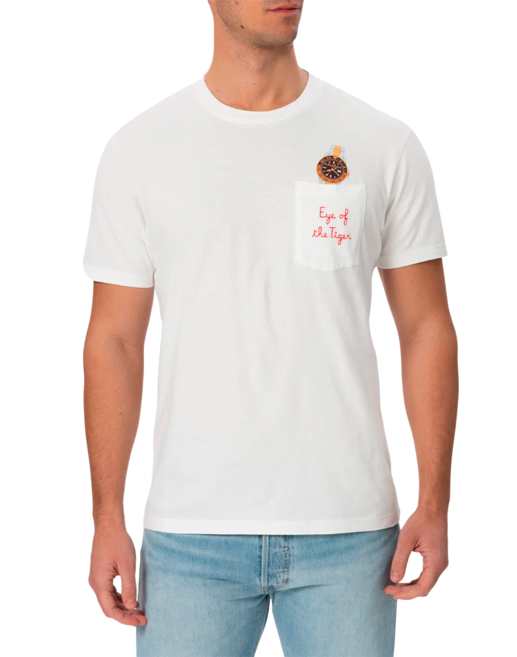 "Mc2 Saint Barth T-SHIRT "AUSTIN" Bianco"