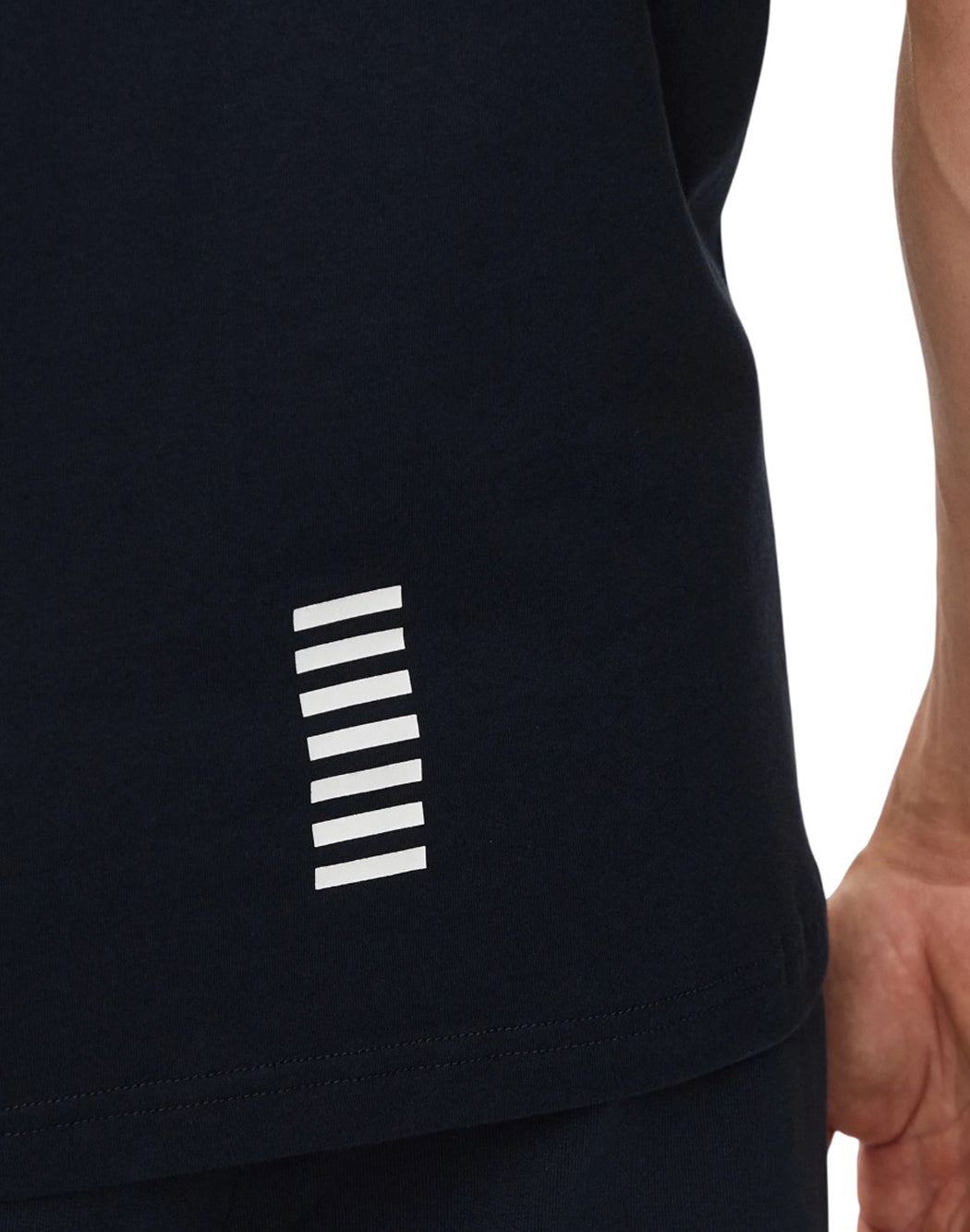 Ea7 T SHIRT BASIC Blu