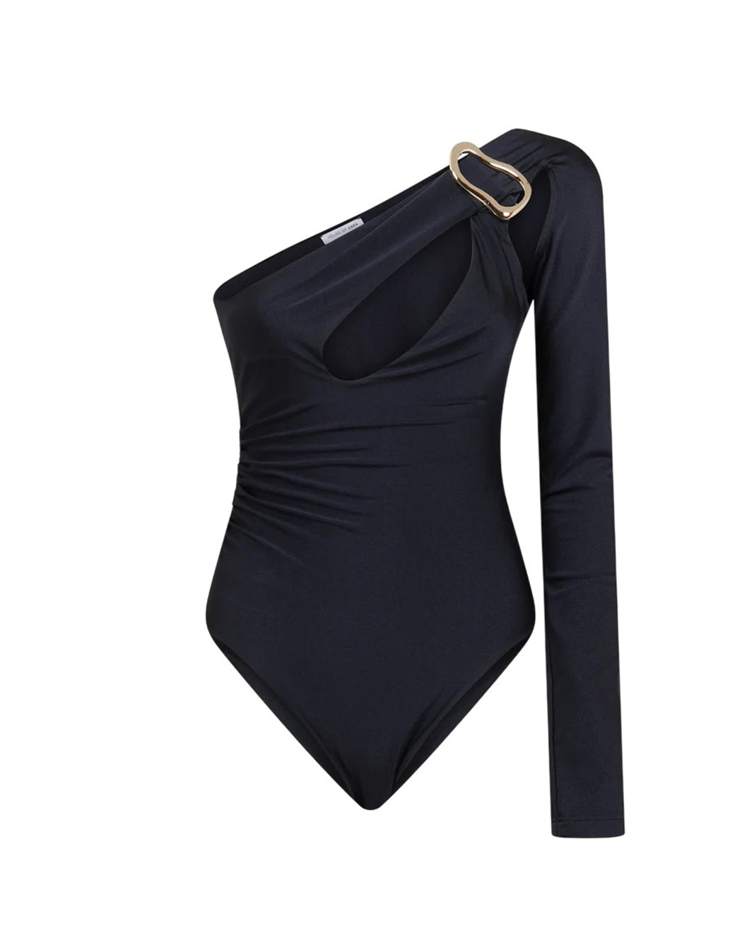 House Of Amen BODY IN LYCRA CON FIBBIA Nero