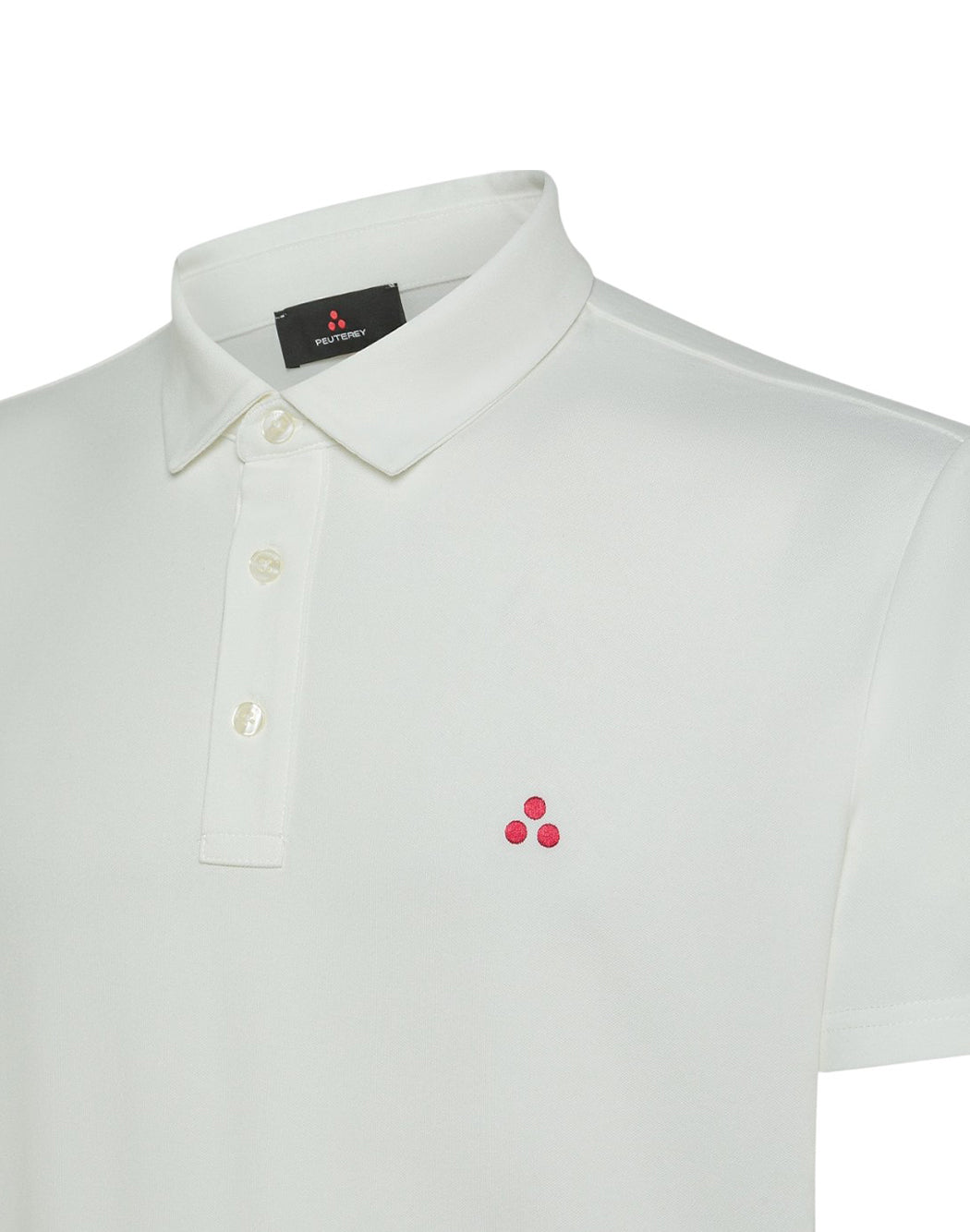 Peuterey T-SHIRT CON RICAMO LOGO Bianco