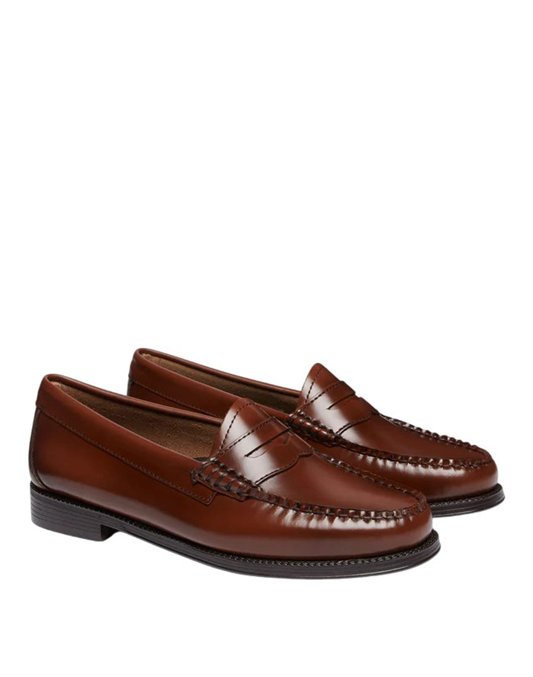 "Gh Bass MOCASSINO "WEEJUN PENNY" Marrone"