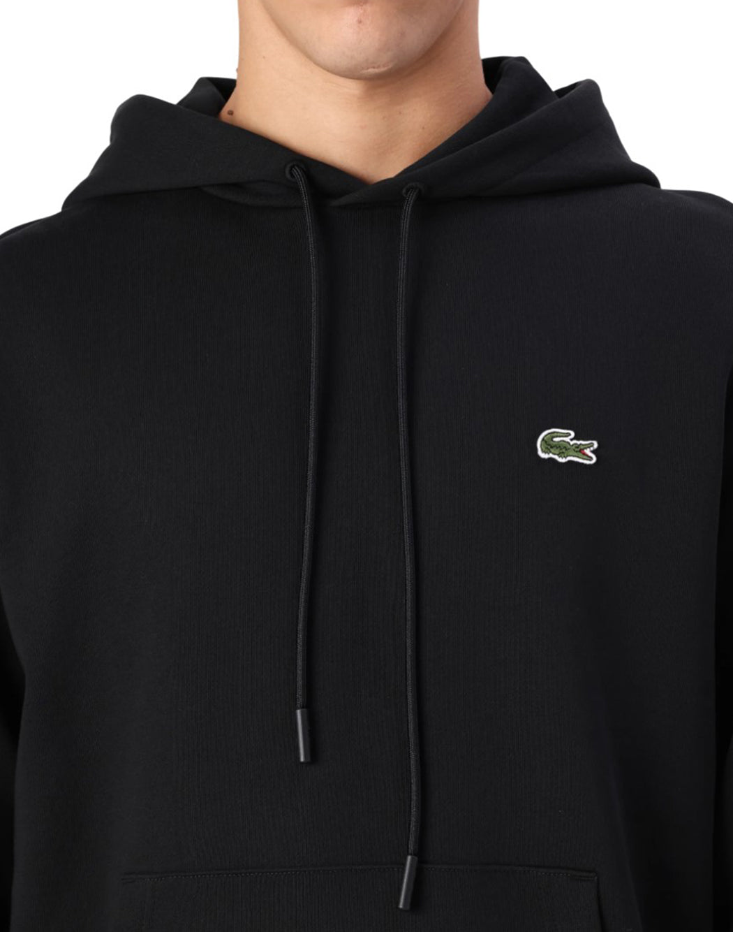 Lacoste FELPA CON LOGO Nero