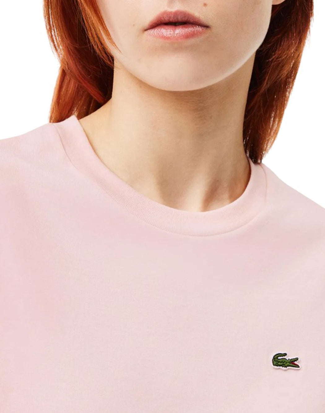 Lacoste T SHIRT CON LOGO Rosa