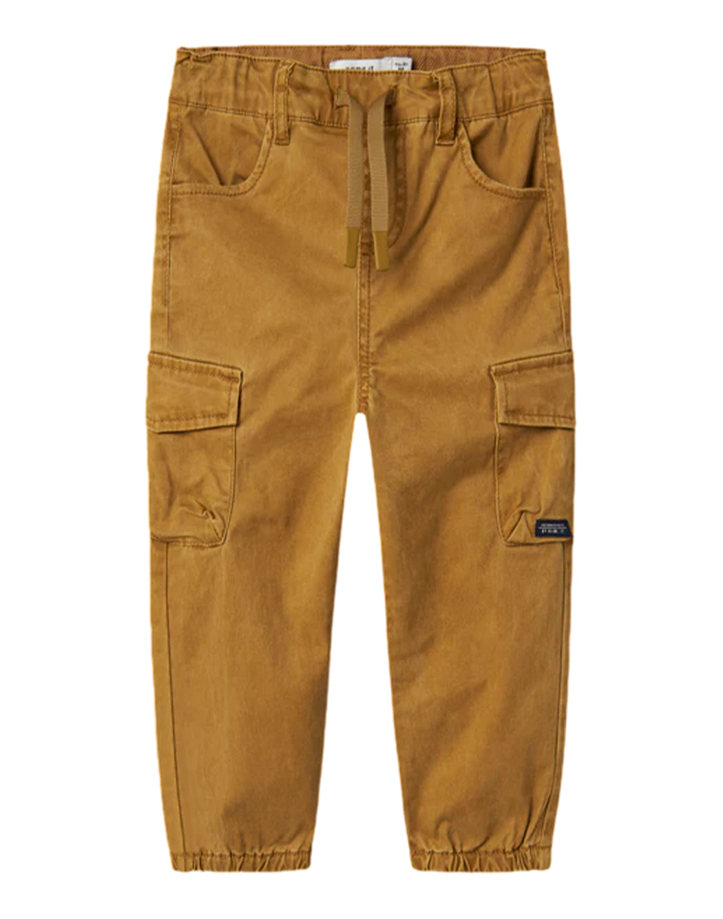 Name It PANTALONE CARGO CON TASCHE LATERALI Oro